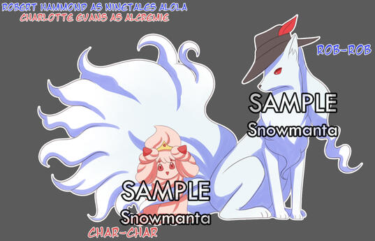 Robert &amp; Charlotte Ver. Pokemon
